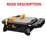 QEP 700XT Wet Tile Saw 9.88" x 15.74" L