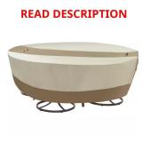 Hampton Bay Round Table Outdoor Patio Cover