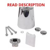 Chrome Faucet Handle with Diverter Knob