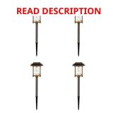 Parkwood Solar Vintage LED Path Light 4-Pack