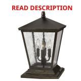 Trellis 19.75" 4-Light Pier Mount Light