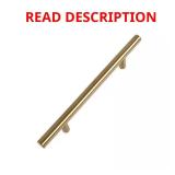 (12) Hollis 5-1/16" Brushed Gold Cabinet Pull