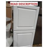 36"x18"x24" whire double door kitchen cabinet