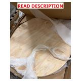 Unfinished round table top