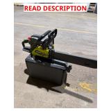 Ryobi 3818 Chainsaw & Case (Used)
