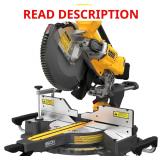 12IN 60V SLIDING MITER SAW tool only