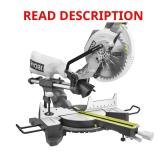 15 Amp 10" Corded Sliding Miter Saw