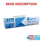 3 x bid R-21 EcoBatt Kraft Faced Insulation 93"x5