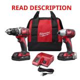 M18 18V Drill/Impact Kit