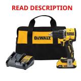 DEWALT ATOMIC 20V Drill/Driver Kit