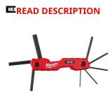 Milwaukee Folding Metric Hex Key Set (8-Piece)