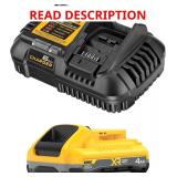 DEWALT 20V MAX Battery & Charger Combo 4Ah