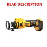 DeWalt 20V MAX XR Cut-Out Tool (Tool Only)