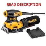 2.3 Amp 1/4 Sheet Sander