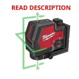 Green 100 ft Cross Line Laser Level