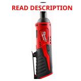Milwaukee M12 12V Cordless 3/8 in. Ratchet