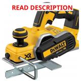 DEWALT 20V MAX Planer, 30,000 CPM, 2mm Depth