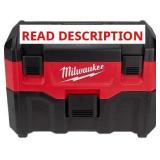 Milwaukee 0880-20 18V Wet/Dry Vacuum