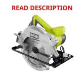 14 Amp 7-1/4 in. Circular Saw with Laser