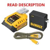 20V MAX Charger & USB-C Adaptor