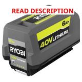 Ryobi 40V Lithium 6.0Ah Battery