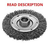 4 in. Crimped Wire Wheel Brush