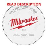 Milwaukee 12 in D X 1 in Carbide Blade 100T
