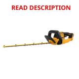 FLEXVOLT 60V Hedge Trimmer (Tool Only)