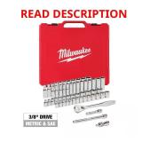 Milwaukee 3/8" Ratchet & Socket Set