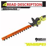 40V HP Brushless Hedge Trimmer (26")