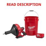 M12 12V Cordless Drain Snake Auger (Tool)