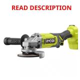 RYOBI 18V Cordless Angle Grinder (Tool Only)