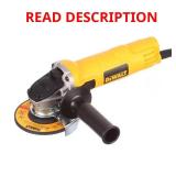 7 Amp 4-1/2 in Small Angle Grinder