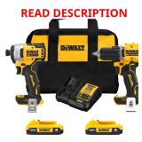 DeWalt 20V 2 Tool Combo **MISSING A BATTERY