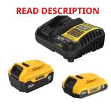 DEWALT 20V MAX 5.0/2.0Ah Battery Kit