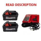 Milwaukee M18 6.0 Ah Battery 2-Pack