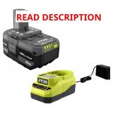 RYOBI 18V ONE+ 4.0Ah Starter Kit - PCL104K1