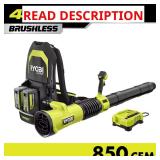 40V Brushless Cordless Backpack Blower