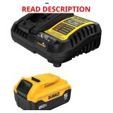 DEWALT 20V MAX 5Ah Battery & Charger
