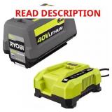 40V Lithium-Ion 6.0Ah Battery Kit
