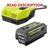 40V Lithium ION 4.0Ah Battery & Charger Canon