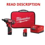 M12 12-V Li-ion Cordless 1/4" Hex Driver Kit