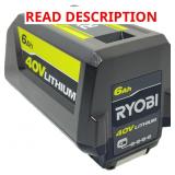 40V Li-ion 6.0Ah Battery Op40602