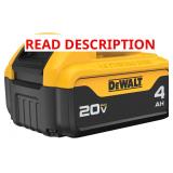 DEWALT 20V MAX Battery, Premium 4.0Ah
