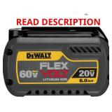 DEWALT FLEXVOLT 20V/60V 6.0Ah Battery