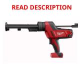 Milwaukee M18 Caulking Gun, Silicone Emulsion