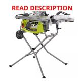 15 Amp 10" Portable Table Saw