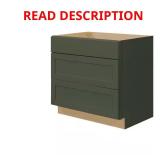 Avondale Fern Green Plywood Shaker Cabinet