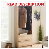 Klair Living Oak Closet System 2.6x6.91ft