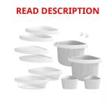 Store+ Family 12-Piece Shelf Kit in White
